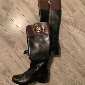 Michael Kors Two Tone Boots